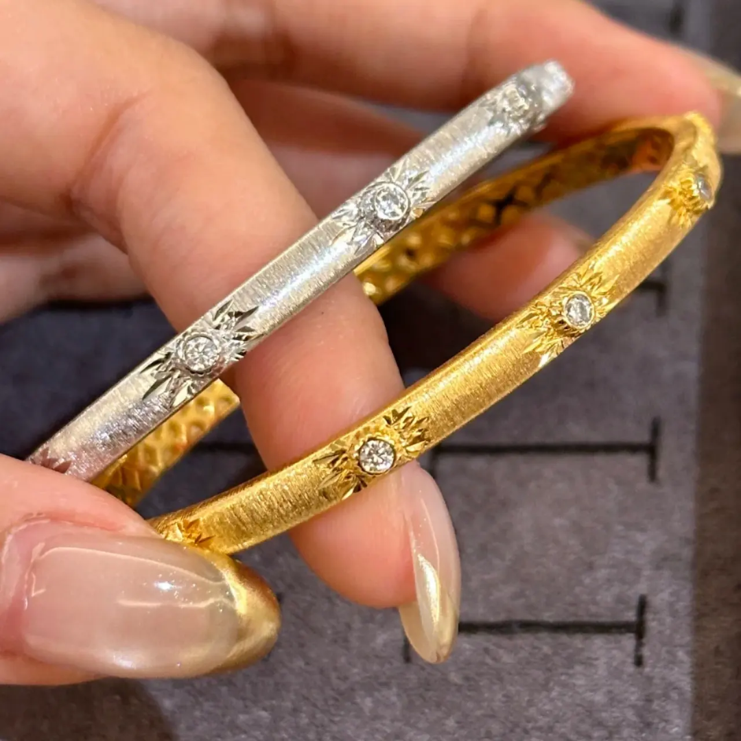 Textured Metal Bracelet