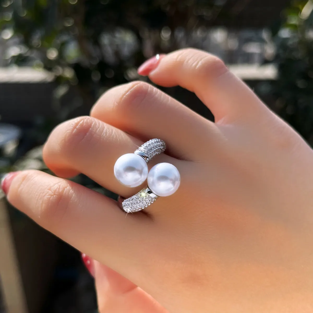 Pearl Ring - Adjustable