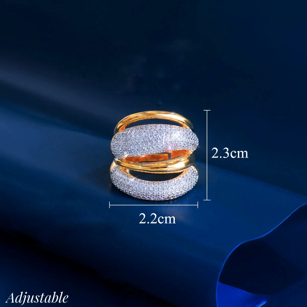 Swirl Ring - Adjustable