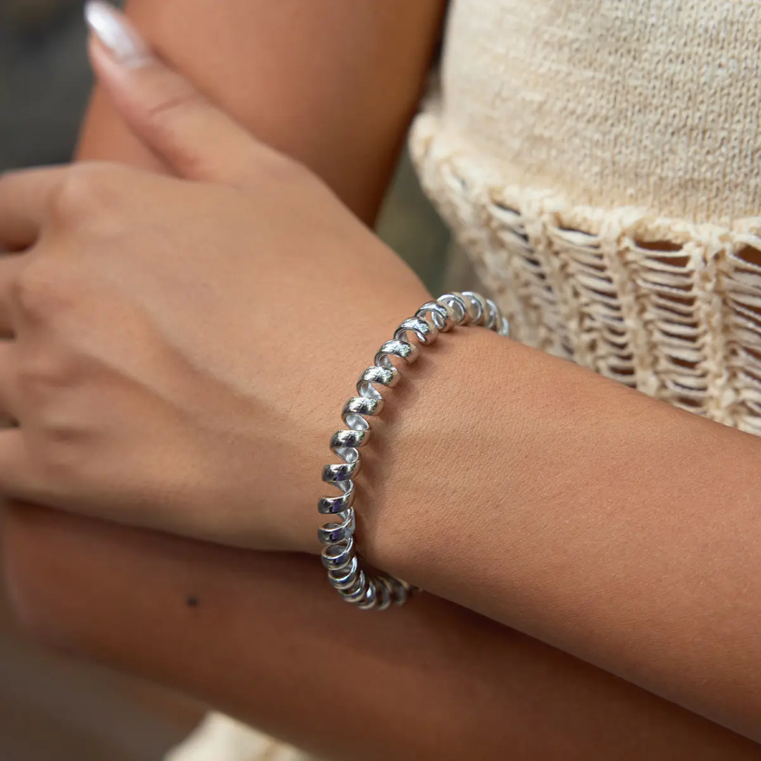 Spiral Cuff Bracelets Adjustable