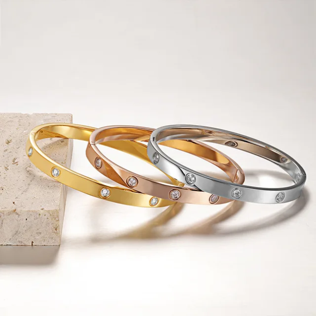 Band Bracelet Etereo All Stones