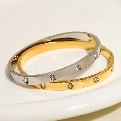 Band Bracelet Etereo All Stones