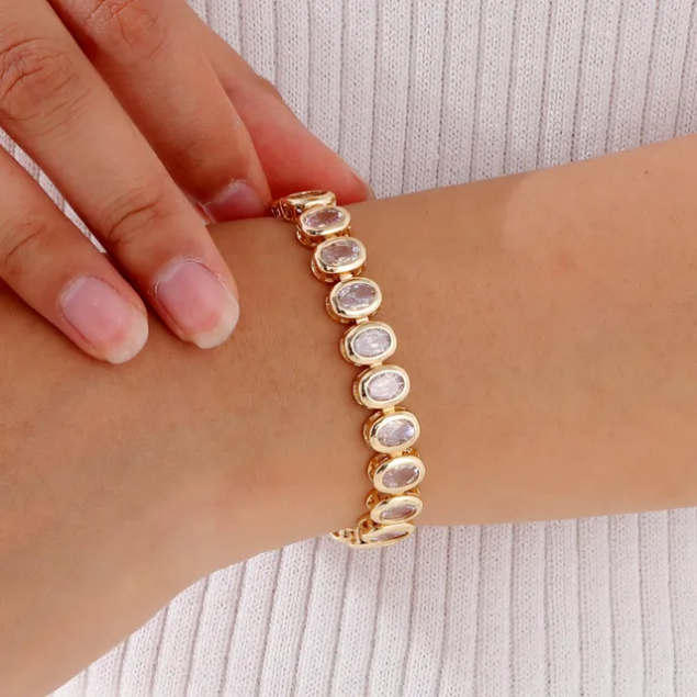 Gold Tennis Bracelets