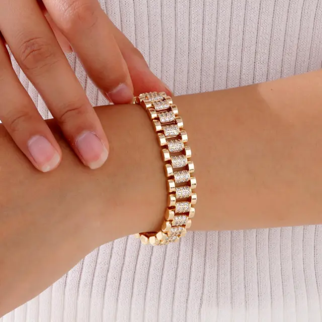 Gold Tennis Bracelets