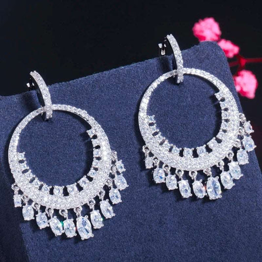 Silver Lining Jewellery Chandelier Earrings Silver Lining Jewellery 