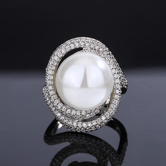Pearl Ring Adjustable
