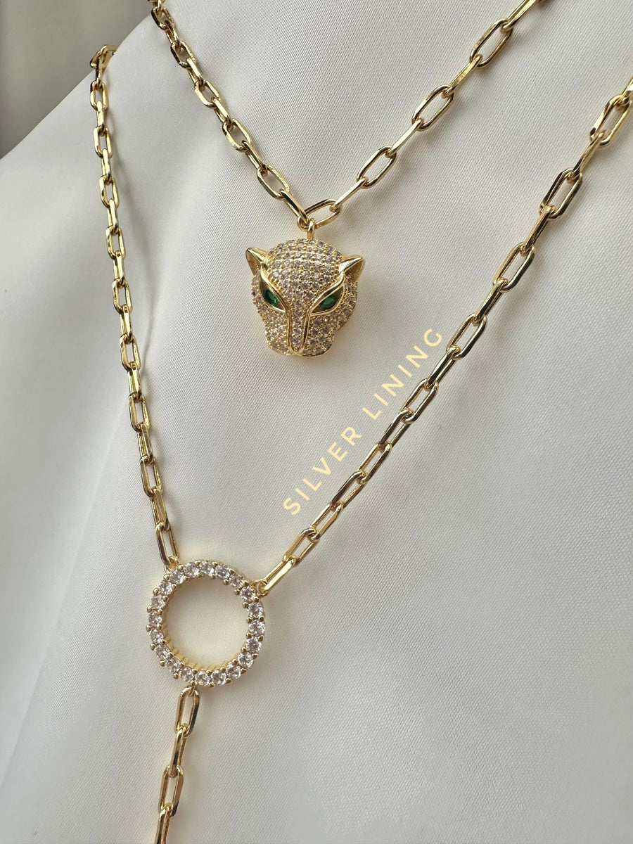Leopard Necklace Set