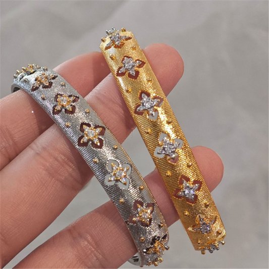 Textured Metal Bracelet Cuff