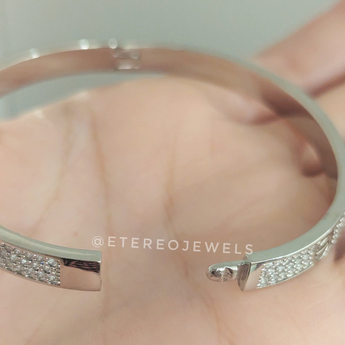 Band Bracelet Etereo Pave