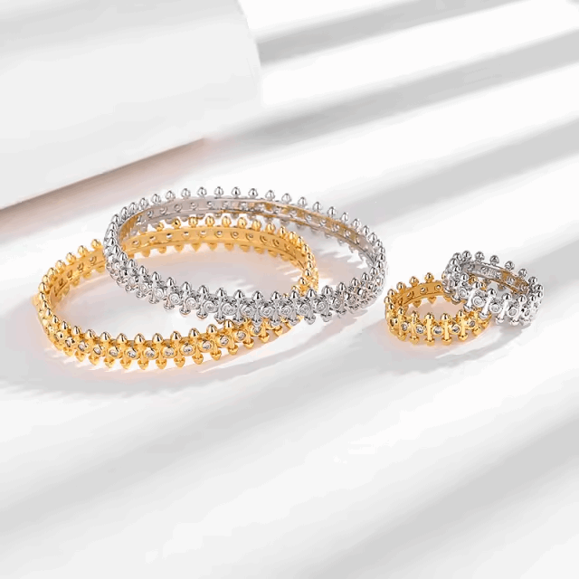 Bracelet + Ring Set Etereo (Only Available as a Set)