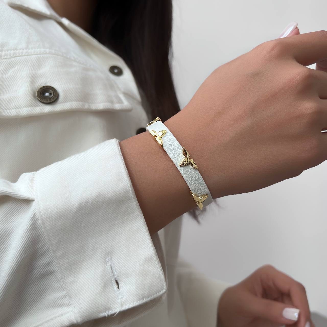 L Leather Bracelet Etereo