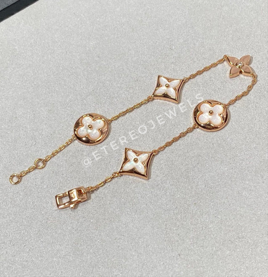 L Bracelet Etereo Rose Gold