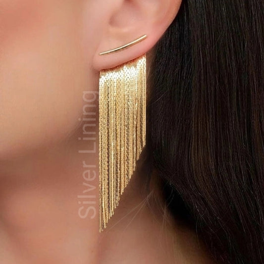 Tassel Earrings - Silver Lining Jewellery