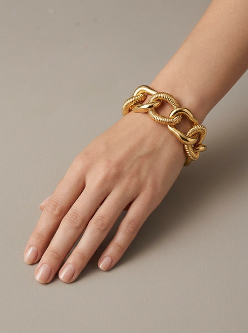 Gold Cuff Bracelet