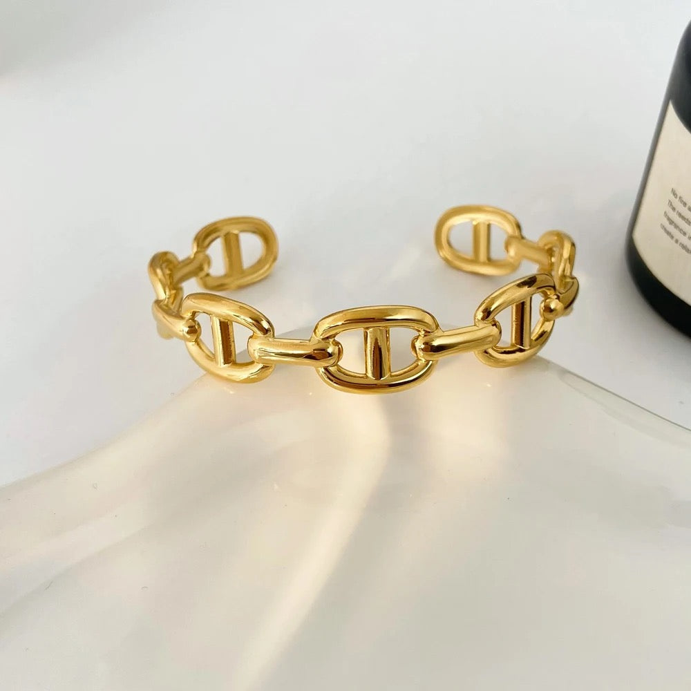 Gold Cuff Bracelet