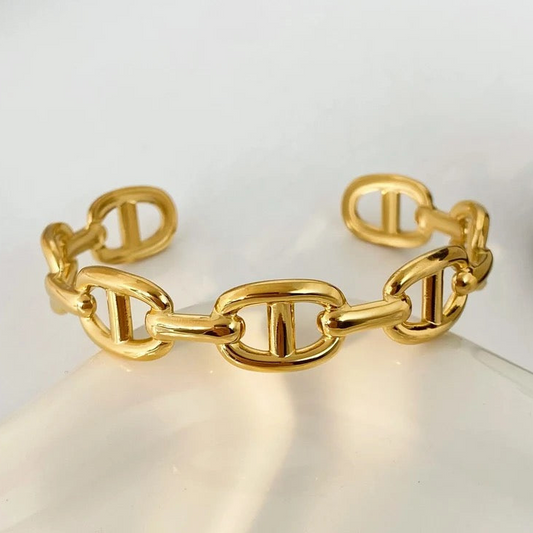 Gold Cuff Bracelet