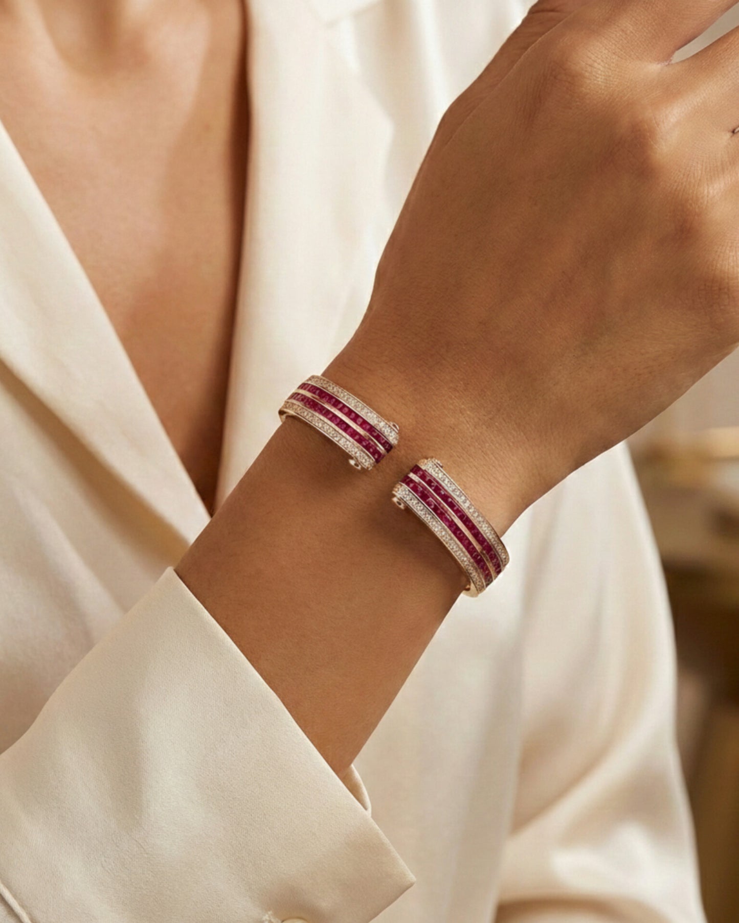 Rose Gold Stack Bracelet