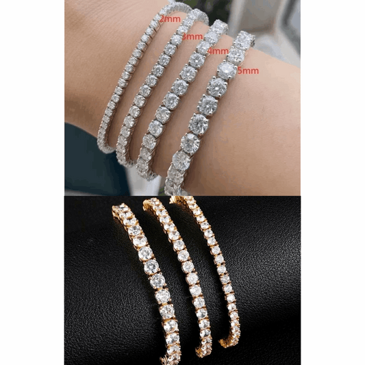 Round Tennis Bracelet