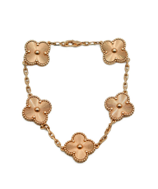Clover Bracelet Etereo Rose Gold / Silver