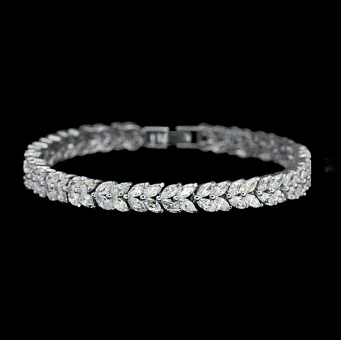 Marquise Tennis Bracelet - Silver Lining Jewellery
