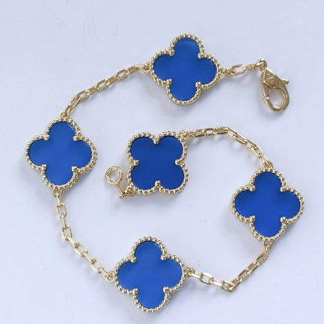 Clover Bracelet Etereo Blue