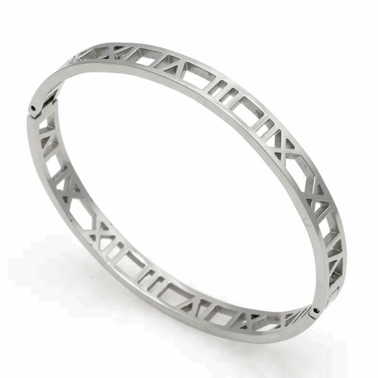 Silver Lining Jewellery Roman Band Bracelet Etereo Silver Lining Jewellery 