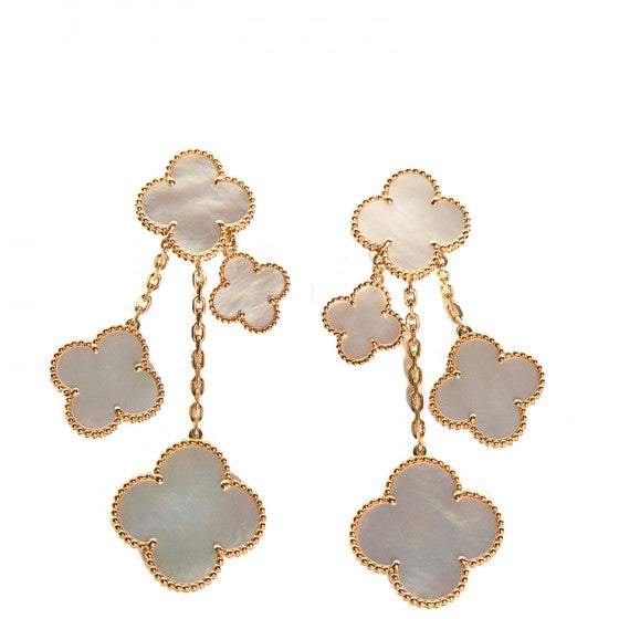 Clover Dangle Earrings Etereo