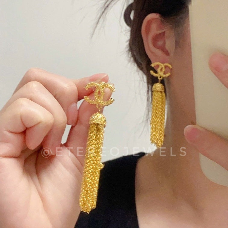 Cc Earrings Etereo Tassel