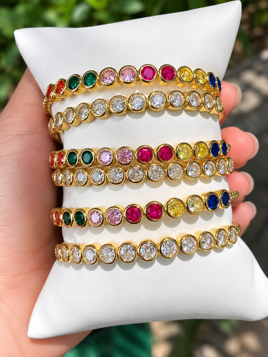 Bezel Cuff Bracelets
