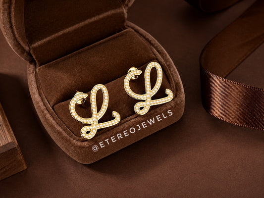 L Earrings Etereo