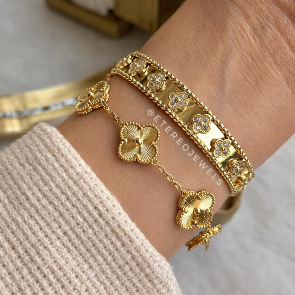 Clover Bracelet Etereo Gold - Unisex