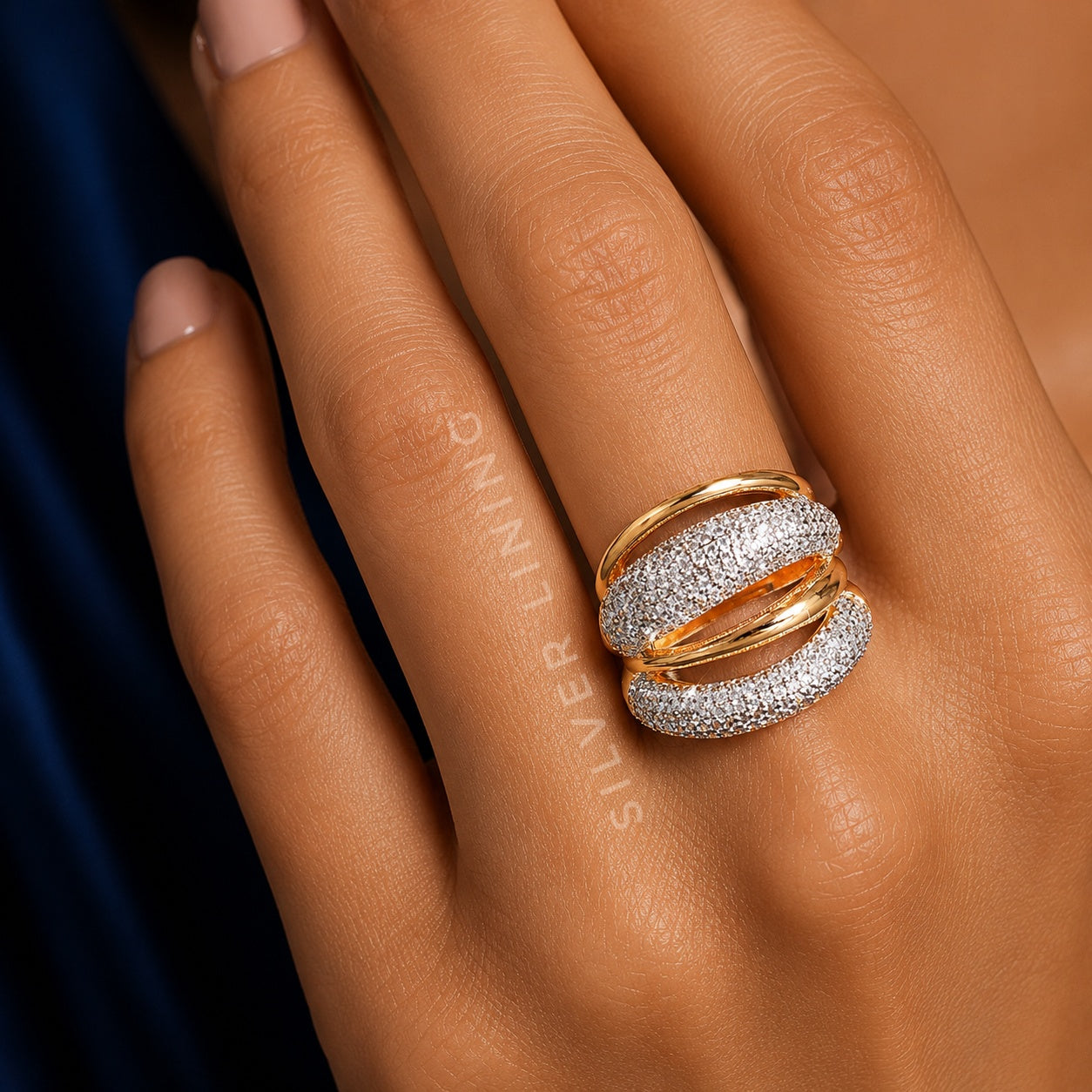 Swirl Ring - Adjustable