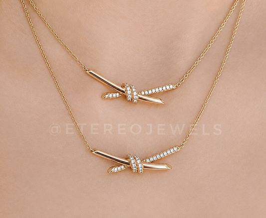 T cross Necklace Etereo