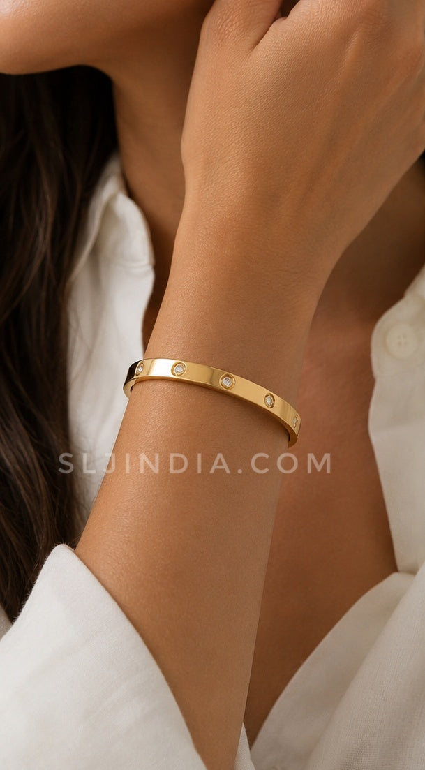 Band Bracelet Etereo All Stones - Unisex