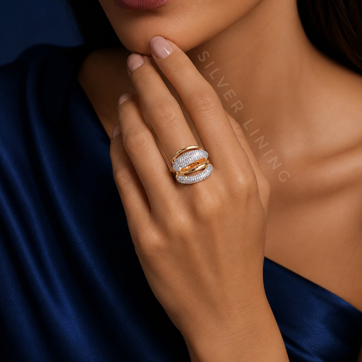 Swirl Ring - Adjustable