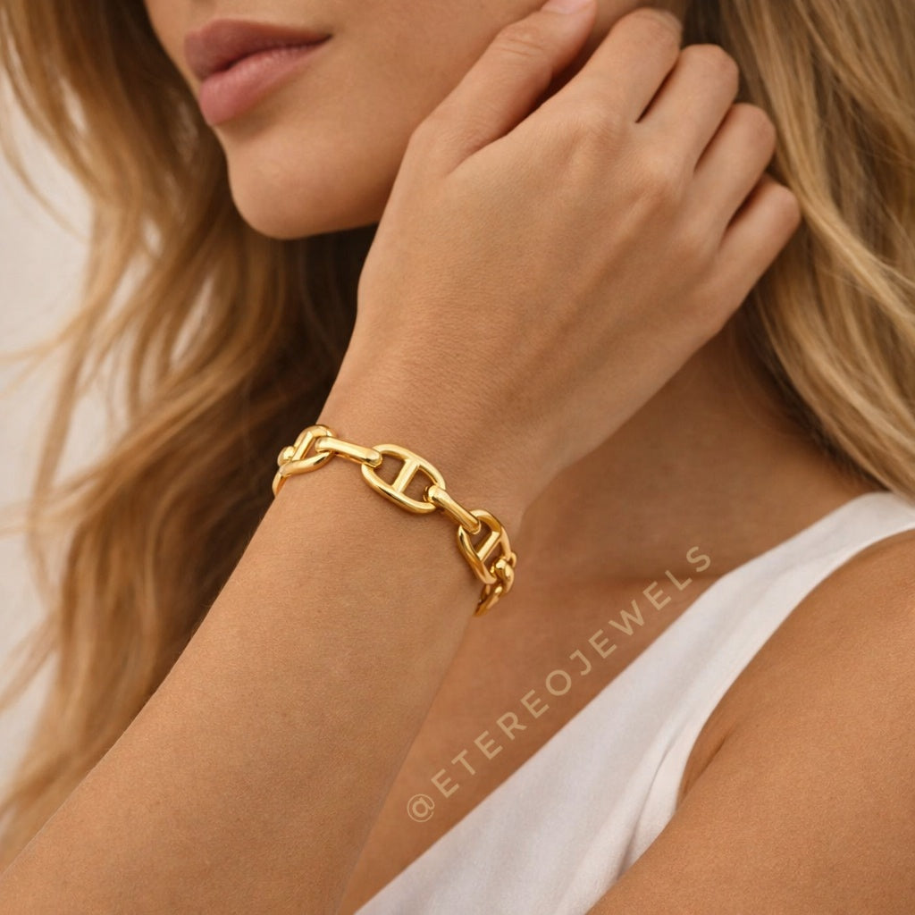 Gold Cuff Bracelet