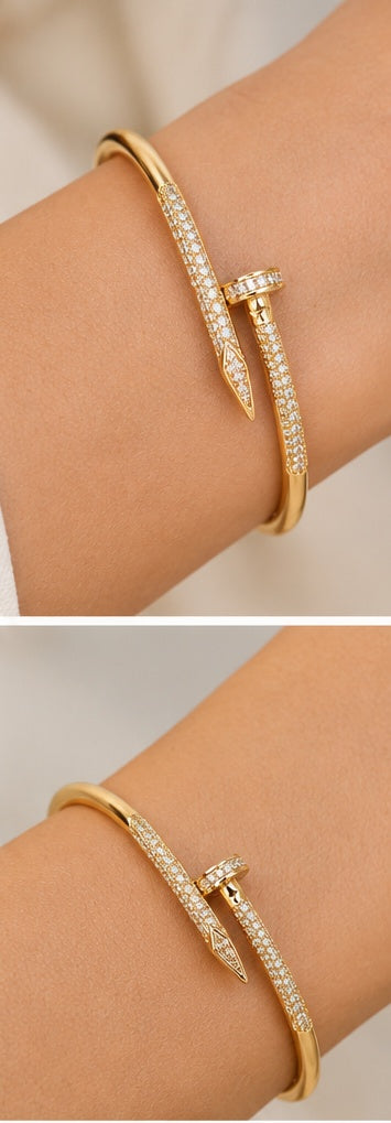 Nail Bracelet Etereo Pave