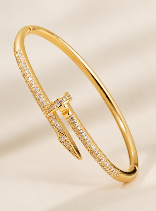 Nail Bracelet Etereo Pave