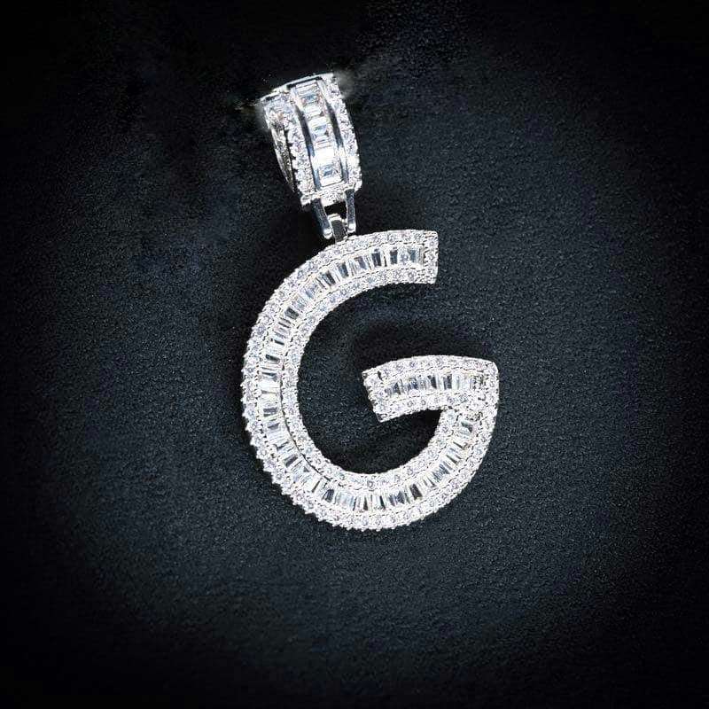 G Letter Pendant Necklace