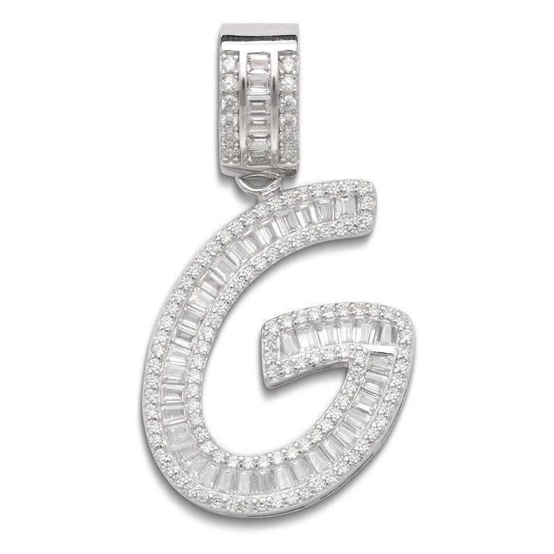 G Letter Pendant Necklace
