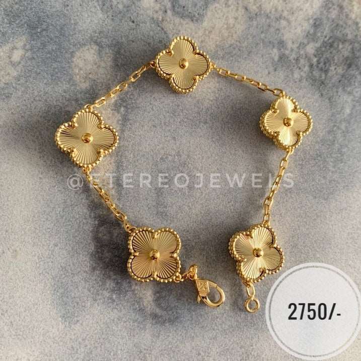 Clover Bracelet Etereo Gold