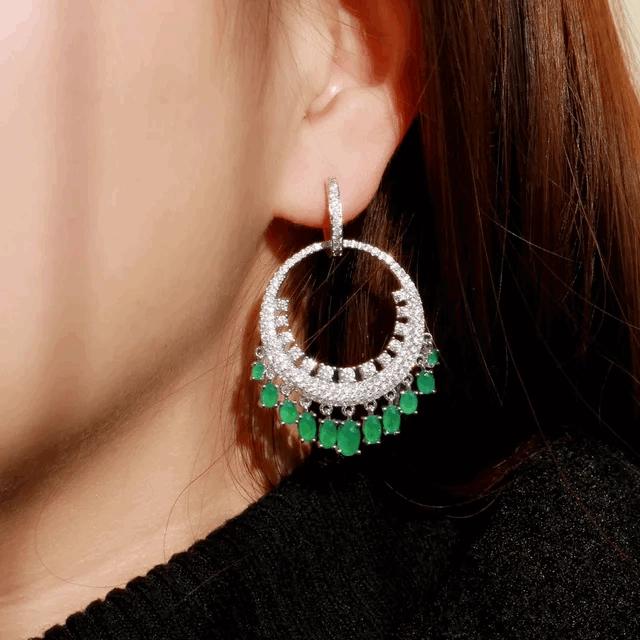 Silver Lining Jewellery Chandelier Earrings Silver Lining Jewellery 