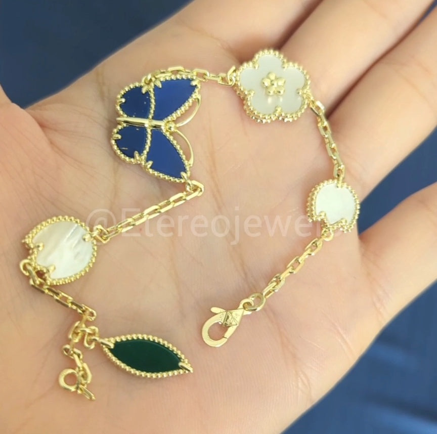 Butterfly Clover Bracelet Etereo