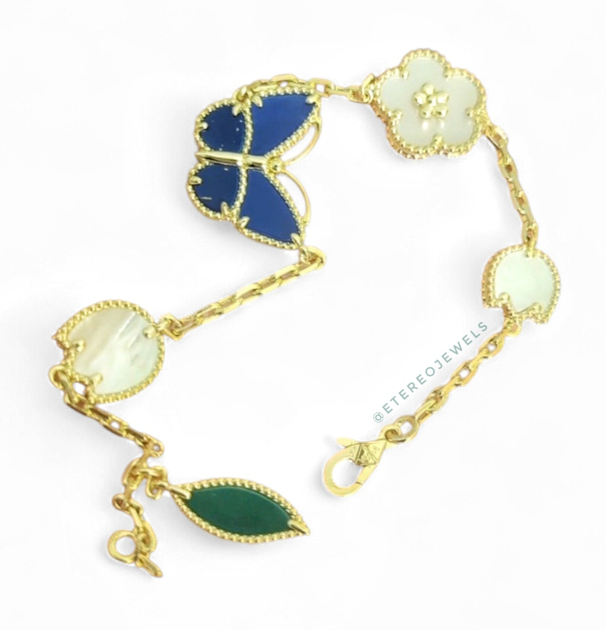 Butterfly Clover Bracelet Etereo