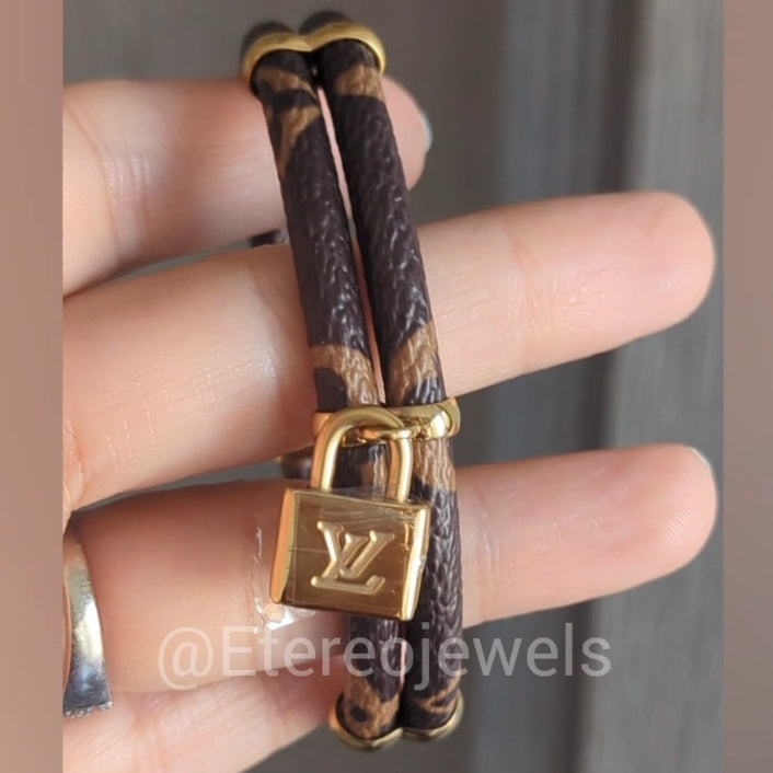 L Leather Bracelet Etereo