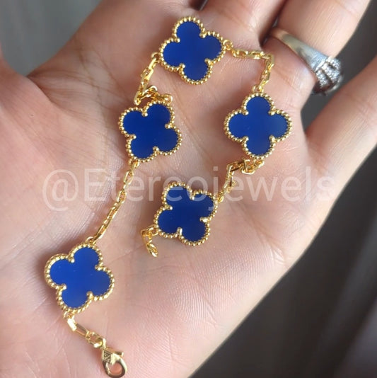 Clover Bracelet Etereo Blue