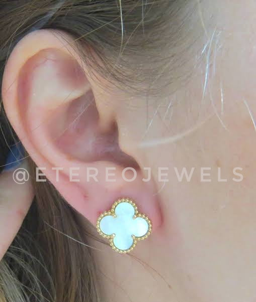 Clover Earrings Etereo - Silver Lining Jewellery