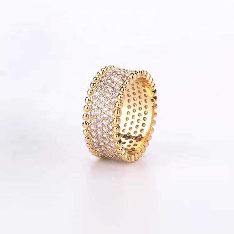 Clover Ring Etereo Pave